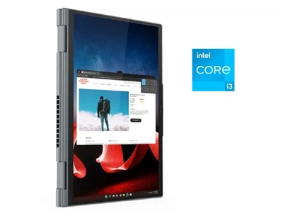 Ультрабук-трансформер Б-класс Lenovo Thinkpad L13 Yoga Gen 2 / 13.3" (1920x1200) IPS Touch / Intel Core i3-1115G4 (2 (4) ядра по 3.0 - 4.1 GHz) / 8 GB DDR4 / 256 GB SSD / UHD Graphics / WebCam / Win 10 Pro б/у