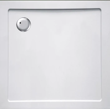 Душевой поддон Volle Compuesto 80x80x3,5 см квадратный white 4487.12808007