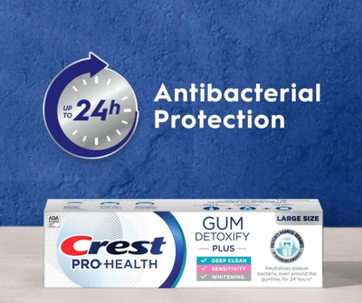 Зубная паста Crest Pro-Health Gum Detoxify Plus 127гр (030772146880)