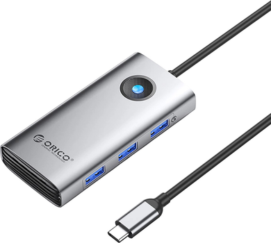 Hub USB Orico Docking Station 3x USB-A 3.0 + 1x USB-C 2.0 + 1x HDMI (PW11-6P)