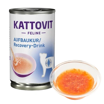 Лікувальний напій для котів Kattovit Veterinary у період відновлення, банка 135мл