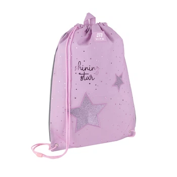 Сумка для обуви Kite Shining Star 46x33 см розовая (K25-600M-11)