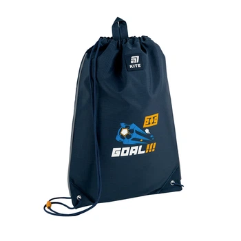 Сумка для обуви Kite Goal Time 46x33 см темно-синяя (K25-600M-20)