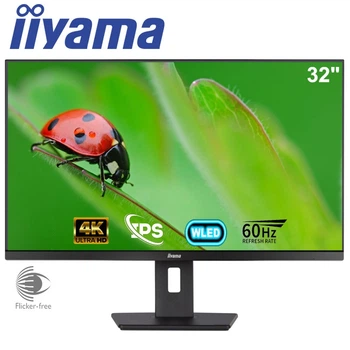 Монітор iiyama XUB3293UHSN-B5 безрамковий IPS 3840х2160 4K Ultra HD 32" / 6W