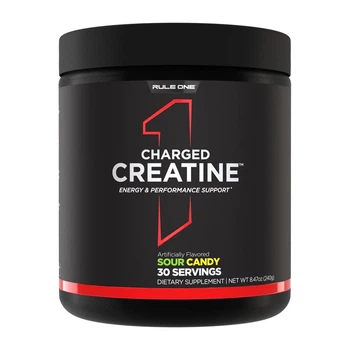 Креатин Rule 1 Charged Creatine, 30 порций - 240 г Кислая конфета