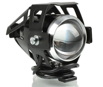 Металлическая LED фара IP65 12-60V для мотоцикла электросамоката/велосипеда 15W 2200lm 6000K