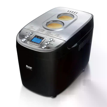 Домашняя хлебопечка RAF, 850 Вт, 1000/1250/1500 г, non-stick форма, большое смотровое окно