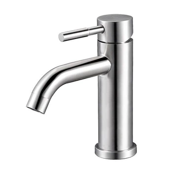 Змішувач для умивальника TROYA GAP1-B090 нержавіюча сталь