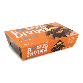Десерт Профітролі Bonta Divina Profiteroles 450 г
