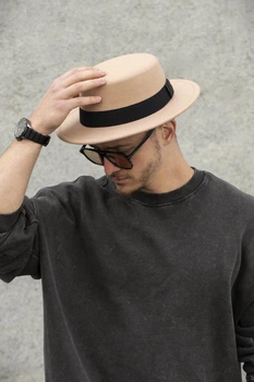 Чоловічий Капелюх Without Onesize Walter з Стрічкою Beige 520994884