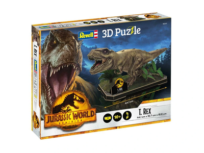 3D пазлы Тиранозавр Рекс - Парк Юрского Периода Jurassic World Dominion Revell 00241
