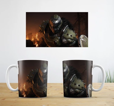Чашка керамічна "DOOM: The Dark Ages" Aurora V1