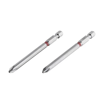 Комплект отверточних насадок PH2 1/4 "* 90мм, S2, уп. 2 од., STORM INTERTOOL VT-0224