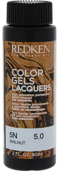 Zestaw farb do włosów Redken Color Gels Lacquers 10 Min 5N Walnut 3x60 ml (3474637133023)