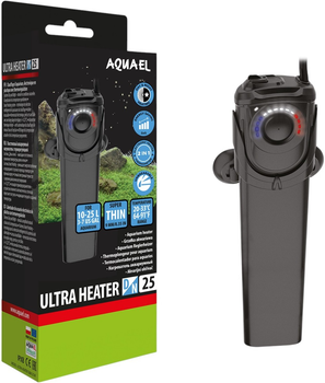 Grzałka do akwarium Aquael Ultra Heater Day & Night 25 W (5905546335911)