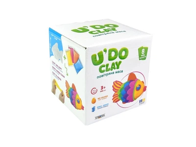 Набор для творчества Лепка. Рыбка U'DO Clay, Strateg, 30748