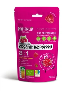Малина Panfruit ціла 20 г (PANFR-RASPBERRY)