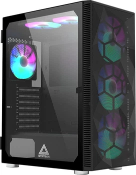Корпус Midi-Tower без БЖ Montech X3 Mesh Black