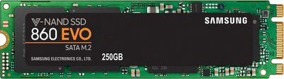 SSD диск Samsung 860 Evo-Series 250GB M.2 SATA III V-NAND MLC (MZ-N6E250BW) OEM