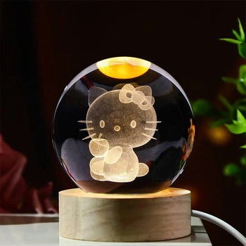 Світлодіодний 3D Hello Kitty працює від USB P