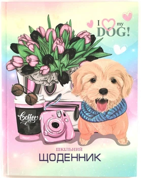 Дневник школьный Bourgeois 165×208 мм 40 листов твёрдая обложка SD1727