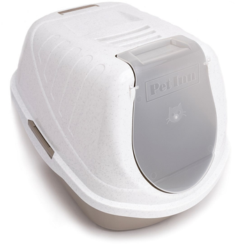 Лоток для котів Comfy EASY Cat Litter Box критий 54 x 40 x 40 см Латте (5905546313841)