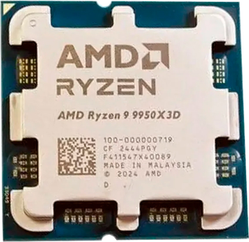 Процессор AMD Ryzen 9 9950X3D 4.3GHz/128MB (100-000000719) sAM5 Tray
