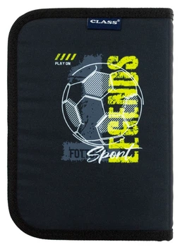 Пенал б/наповнення 1 від. CLASS 25108C Football, з 1 клапаном /25108C/