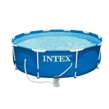 Басейн каркасний "Metal Frame Pool" Intex 28202 , 305Х76 см, з фільтр-насосом, 4485 л.