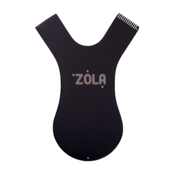 Аппликатор-гребень Zola металлический для ламинирования ресниц Черный