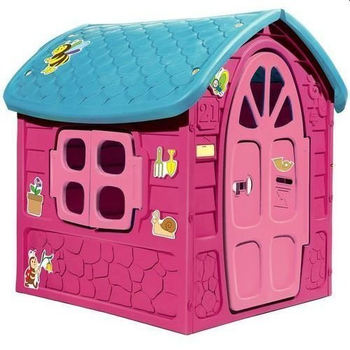 Садовий будиночокдля дітей LEAN Toys 5075 Рожевий (5904204750653)