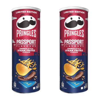 Набор Чипсы 2шт Pringles Passport Flavours French Style Steak Frites 165g
