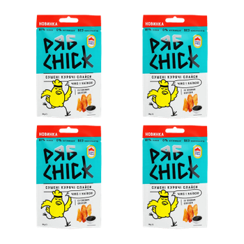 Набор Слайсы 4шт РябChick Куриные с Соевым Соусом 30g