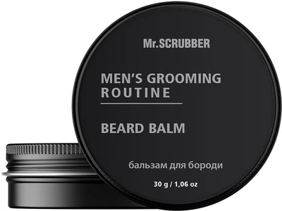 Натуральний бальзам для бороди Mr.Scrubber Men's Grooming Routine 30 г (4823109704565)