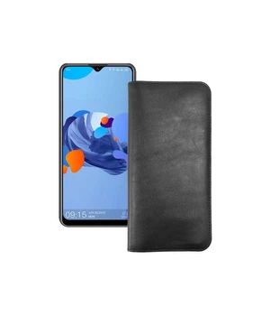 Портмоне з шкіри для телефону Oukitel C19 Чорний