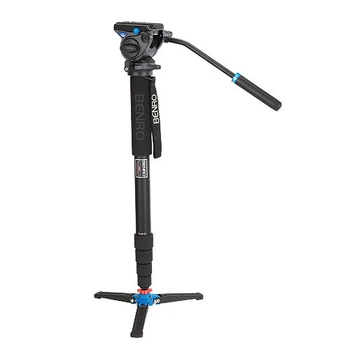 Монопод Benro A49TDS4 KIT з головкою, алюмінієвий, до 10 кг, чорний