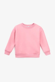 Світшот однотонний дитячий First Kids 3565 134 см Рожевий shop (2000990828583)