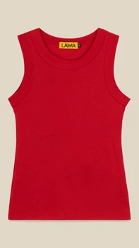 Майка однотонна жіноча LAWA WBC02305 M Червоний shop (2000999205095)