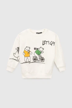 Світшот з принтом для хлопчика First Kids 3324 86 см Молочний (2000990755698D) shop (2000990755698)