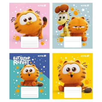 Тетрадь ученическая Garfield Kite GF25-235 12 л. shop (4063276316219)