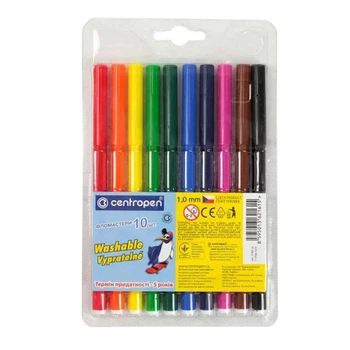 Фломастери Centropen 7790/10 10 кольорів (8595013621615)