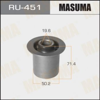 Сайлентблок заднього важеля внутрішній Toyota Hiace (00-11) MASUMA MASUMA RU451 4872526050, 4872526090