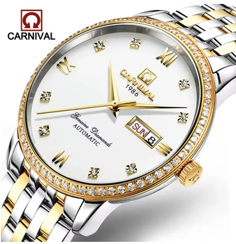 Женские часы механические Carnival 8676G