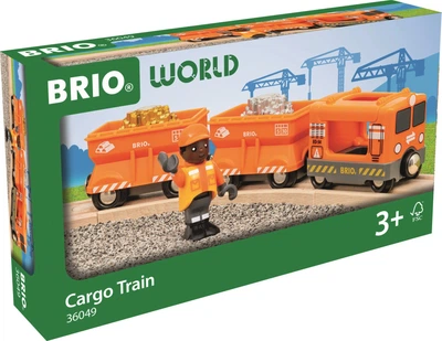 Вантажний поїзд Brio World з аксесуарами (7312350360493)