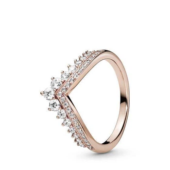 Серебряное кольцо Pandora Rose „Желание принцессы“