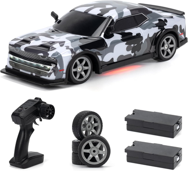 Радиоуправляемая дрифт-машина SJY S921 1:16 4WD RC дрифт автомобиль с LED и двумя аккумуляторами