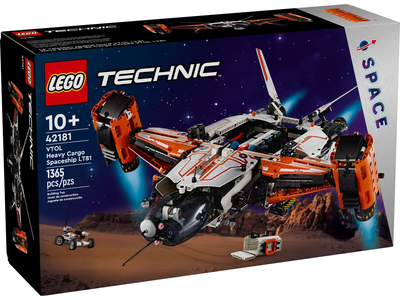 Zestaw klockow LEGO Technic Transportowy statek kosmiczny VTOL LT81 1365 elementow (42181) (955555909377911) - Outlet