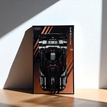 Арт Держатель Рамка на Стену 50x30 см. для Вашего Конструктора Technic Audi RS Q e-tron (42160) Дисплей для Ауди - Type-E