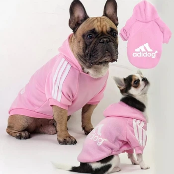 Спортивная кофта для собак Adidog S Розовый