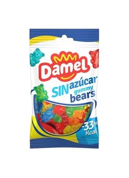 Жувальні ведмедики без цукру gummy bears Damel 100 г